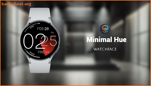 Minimal Hue - watch face screenshot