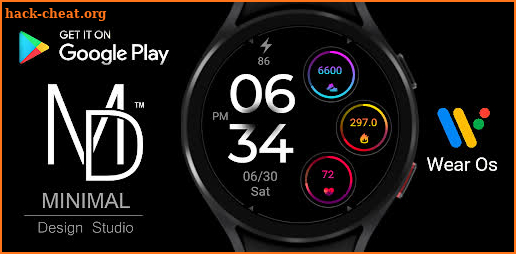 Minimal Watch Face 9 screenshot