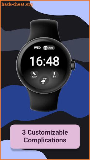 Minimal - Wear OS 3 Watch Face screenshot