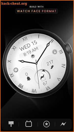 Minimal White v2 Watch Face screenshot