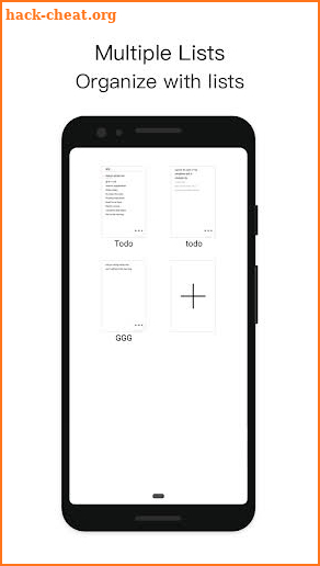 MinimaList - Simple To Do List screenshot