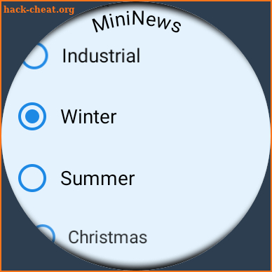 MiniNews: News for Wear OS screenshot