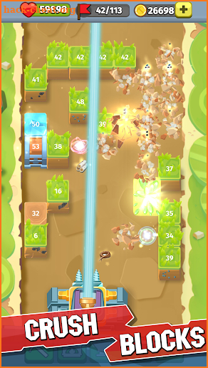 Mining GunZ: shoot, destroy blocks, smelting ore screenshot