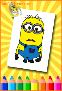 Minion Coloring Pages screenshot