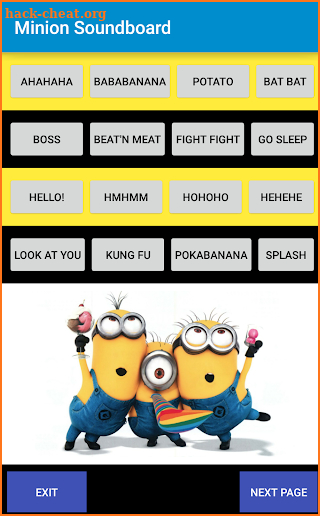 Minion Soundboard screenshot