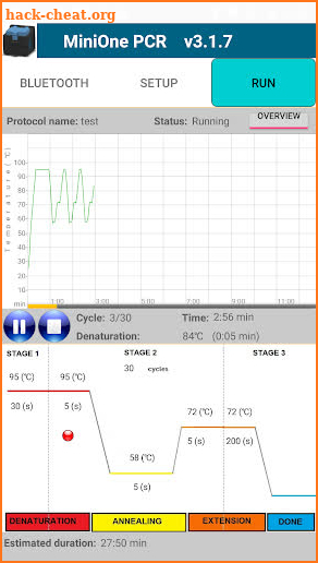 MiniOne PCR for Android screenshot