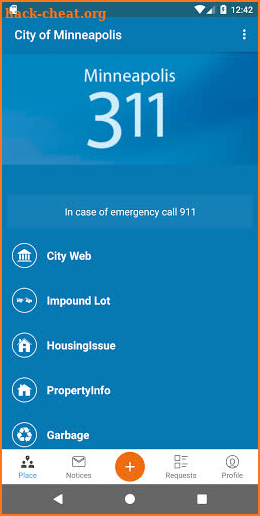 Minneapolis 311 screenshot