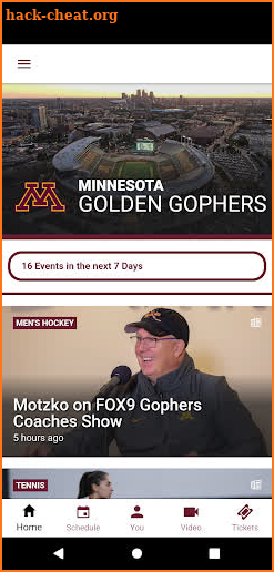 Minnesota Gophers screenshot