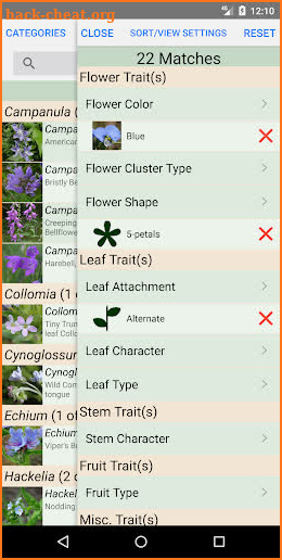 Minnesota Wildflowers Info. screenshot