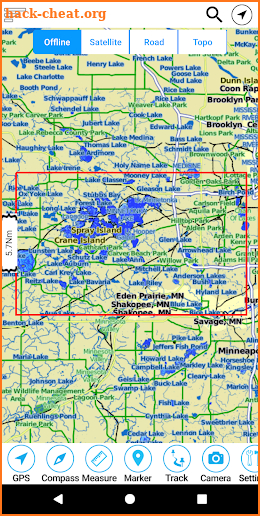 Minnetonka Lake Offline GPS Nautical Charts screenshot