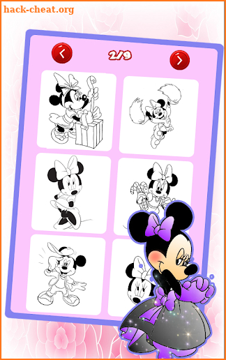 Minnie Mouse Coloring book screenshot