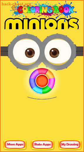 minniones coloring bananas rush screenshot