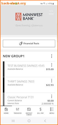 Minnwest Mobile Banking screenshot