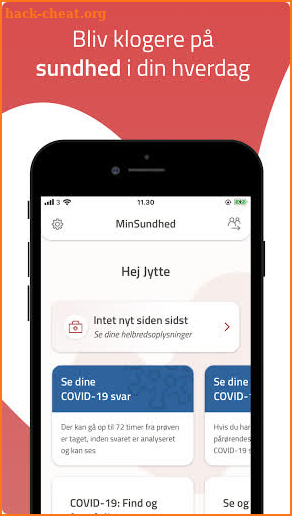 MinSundhed screenshot