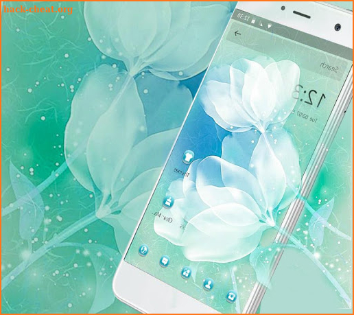 Mint Flower Dream Summer Theme screenshot