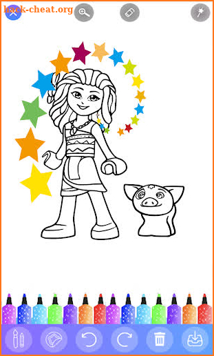 Mirabel Encanto Coloring Book screenshot