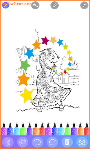 Mirabel Encanto Coloring Book screenshot