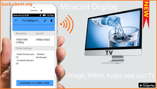 Miracast Wifi Display Event Video & TV Cast screenshot