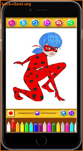 Miraculous Ladybug & Cat Noir Coloring Book Kids screenshot