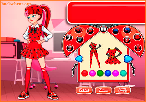 Miraculous Ladybug Dress Up Game screenshot