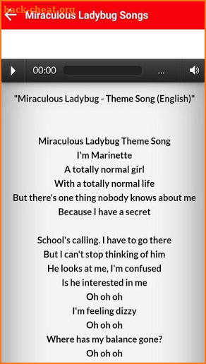 Miraculous Ladybug Lovely Songs 2018 screenshot