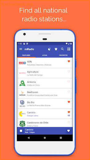miRadio - Chile AM & FM Radio screenshot