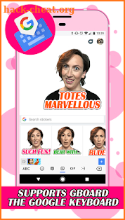 Miranda Hart Stickers screenshot