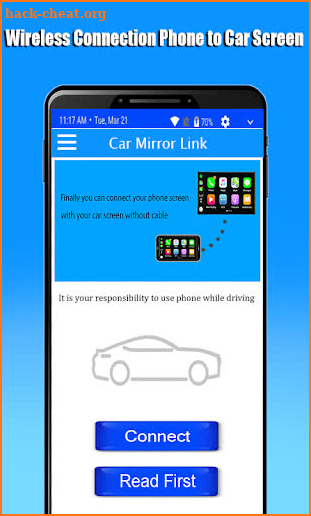 Mirror Link Phone to car screenshot