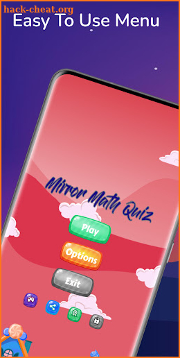 Mirror Math Quiz screenshot