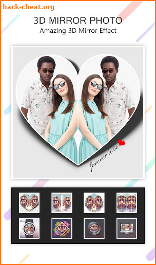 Mirror Photo (3D) Editor & Pic Collage Maker screenshot