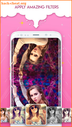 Mirror Photo Editor - Twinning yourself screenshot