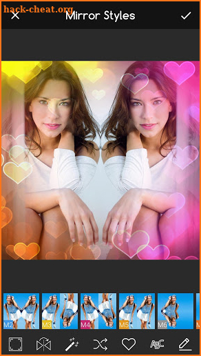 Mirror Picture Effect: Image Photo Collage Editor screenshot