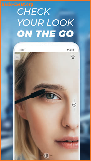 Mirror Plus: mirror with light for makeup & beauty screenshot