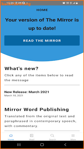 Mirror Study Bible screenshot