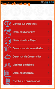 Mis Derechos screenshot