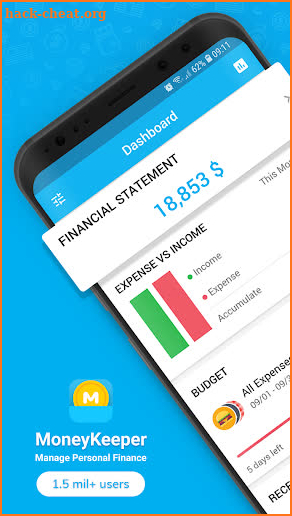 MISA MoneyKeeper: Budget Planner, Expense Tracker screenshot