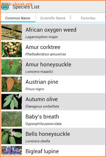 MISIN: Report Invasive Species screenshot