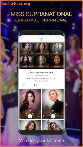 Miss Supranational screenshot