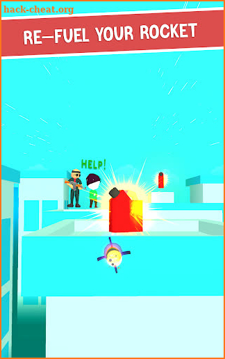 Missile Dash: Chasing Ragdolls screenshot