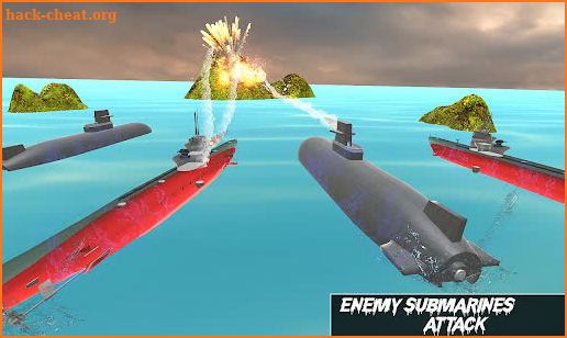 Missile Submarine Shooting 3D screenshot