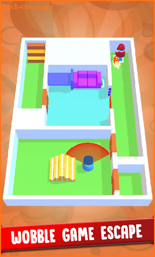 Mission Wobble Man Escape 3DGame screenshot