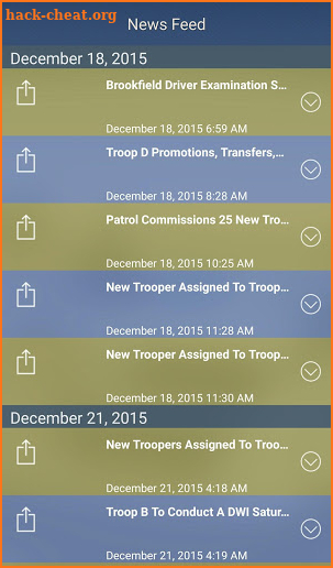 Missouri State Highway Patrol screenshot