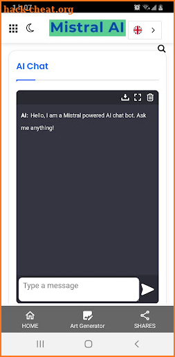 Mistral - GPT AI Art Generator screenshot