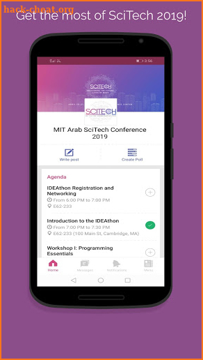 MIT SciTech 2019 screenshot