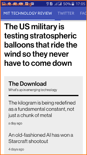 MIT Technology Review screenshot