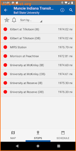 MITSBus screenshot