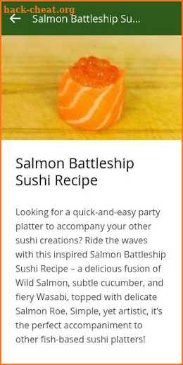 Mitsushimi Sushi Guide screenshot