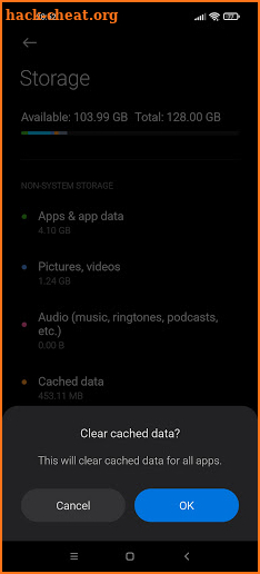 MIUI Cache Clear screenshot