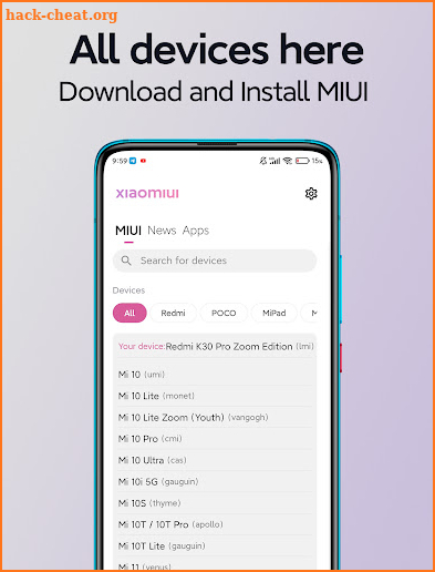 MIUI Downloader | MIUI News & MIUI Apps screenshot