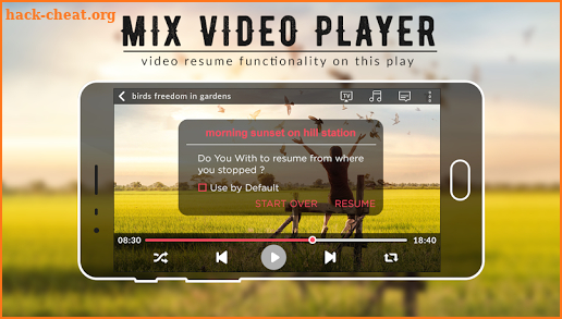 MIX Video Player - HD Video Player 2018 screenshot